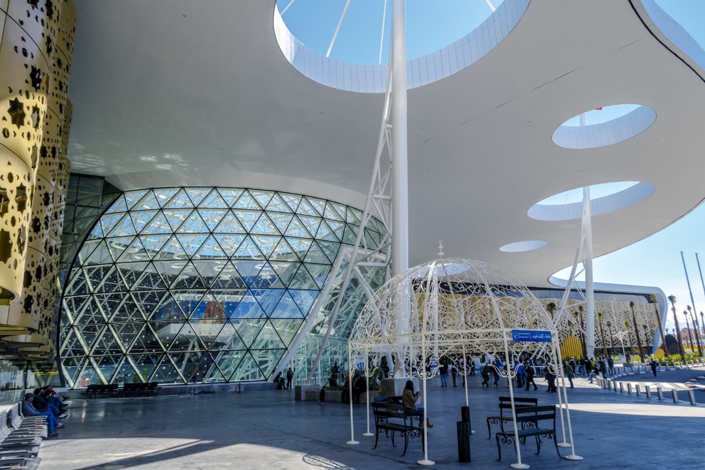 Our 4 best designed airports - Menara Airport Extension - Morocco