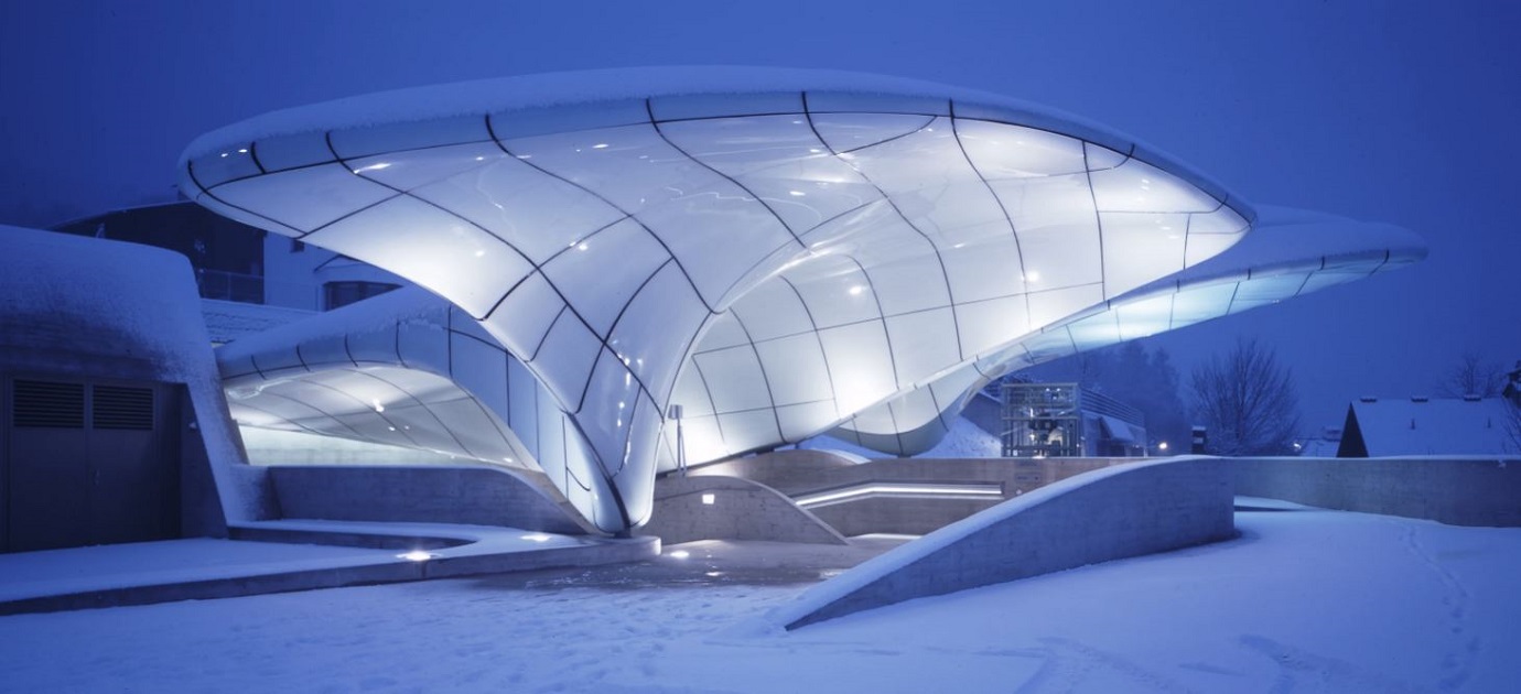Our 4 best designed train stations - Nordpark Cable Railway Station - Austria